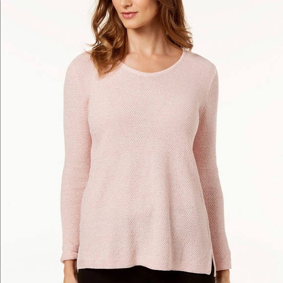 Karen Scott Sweaters - Karen Scott Women's Large Marl Textured Tunic